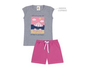 Conjunto inf manga curta