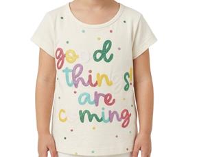 Blusa inf manga curta