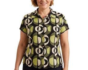 Blusa ad extrag manga curt