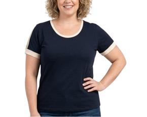 Blusa ad extrag manga curt