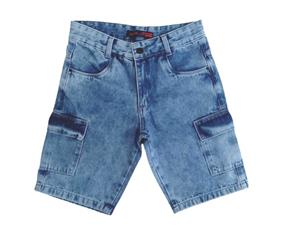 Bermuda juv jeans/sar