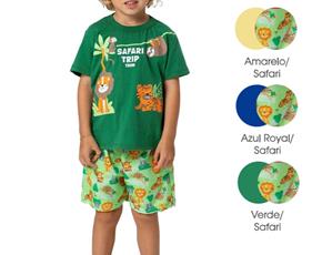 Conjunto masc m/curta