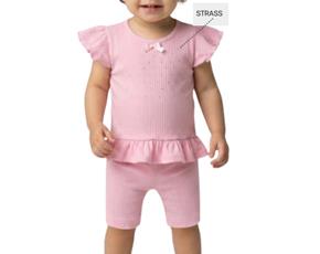 Conjunto fem manga curta