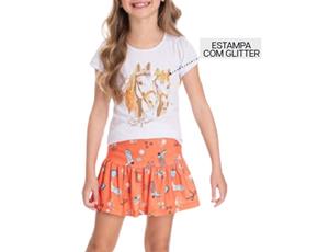 Conjunto inf manga curta