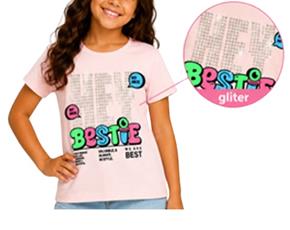 Blusa juv manga curta