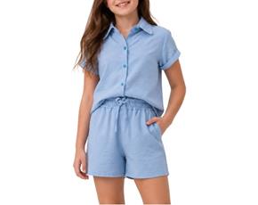 Conjunto juv manga curta