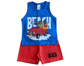 Conjunto masc regata