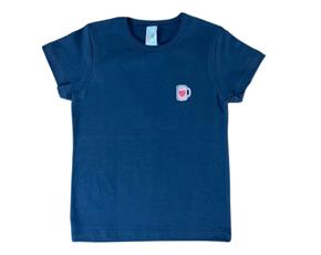 Blusa juv manga curta