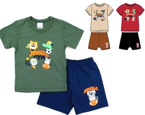 Conjunto masc m/curta