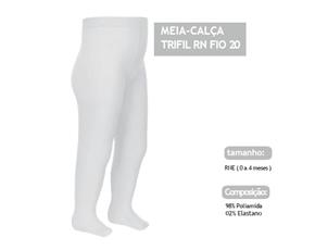 Meia-calça Trifil Recém-nascido Fio20 Branca