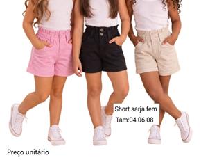 Short infantil