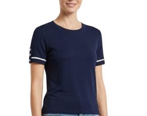 Blusa ad manga curta