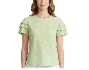 Blusa ad manga curta