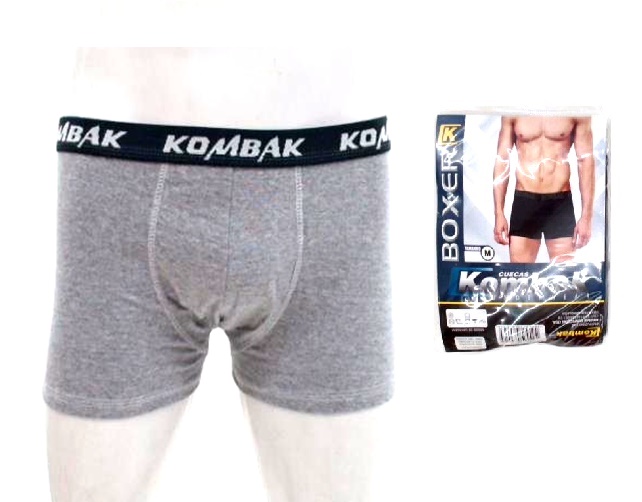 Cueca-boxer Kombak Adulto Cotton Elás Personalizado