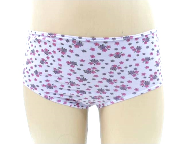 Calcinha Kellynha Adulto Algodão Estampado (c/3)