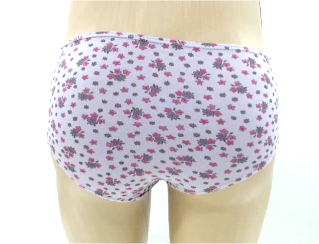 Calcinha Kellynha Adulto Algodão Estampado (c/3)