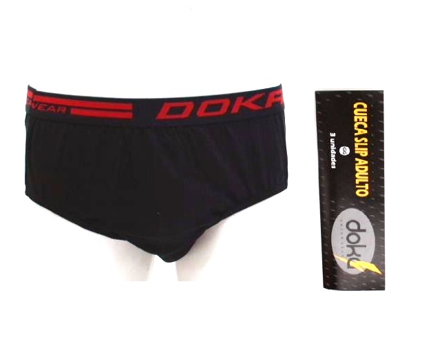 Cueca Doka Ad Exg Alg (c/3)