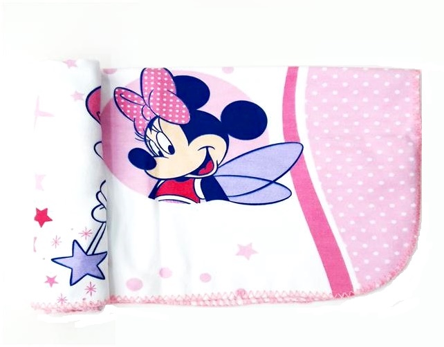 Cobertor Minasrey Bebe Disney 0,70 X 0,90m