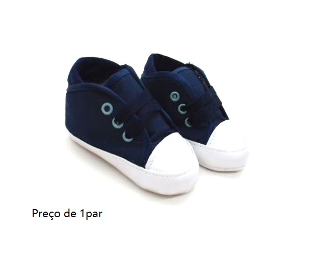 Tênis Bimbo Bebe Tecido Cadarço