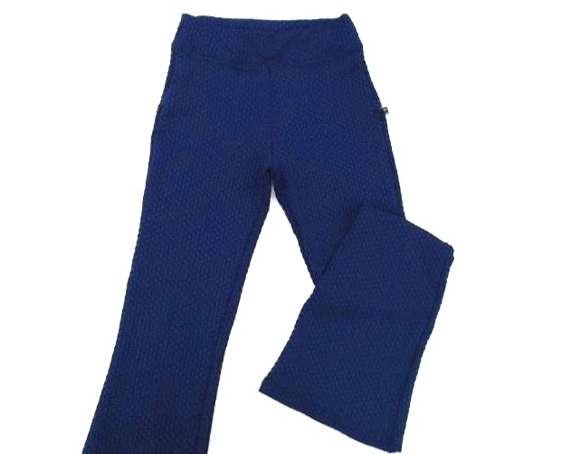 Calça Kx Adulto Feminina Poliéster Trabalhado Flare
