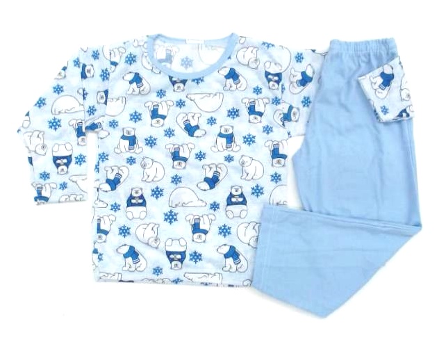 Pijama Jucatel Infantil Manga Longa Malha Pv