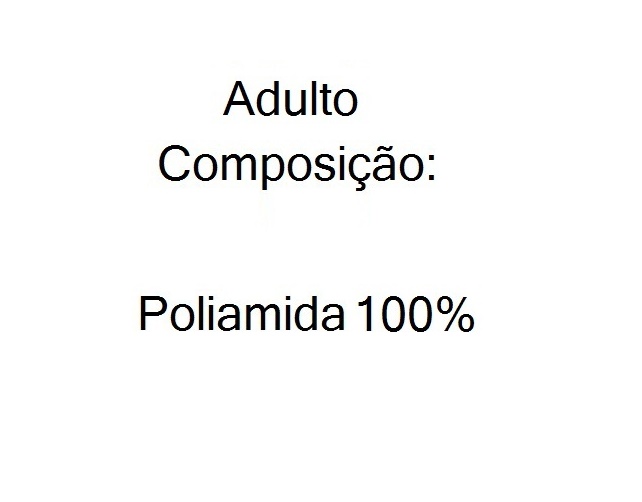 Meia Apollo Adulto  Social Poliamida 38/43 (c/3)