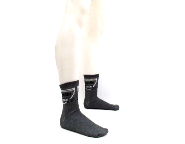 Meia Apollo Adulto  Algodão Sport Cano Longo (c/3)