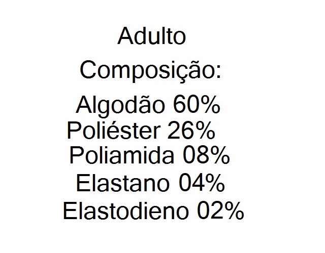Meia Unic Adulto  Algodão Sapatilha Trabalhada (c/6)
