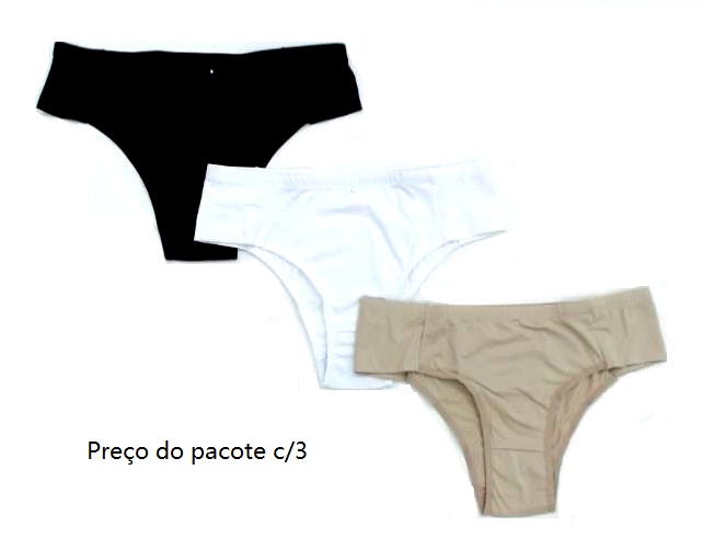 Tangão Lutestil Adulto Microfibra (c/3)