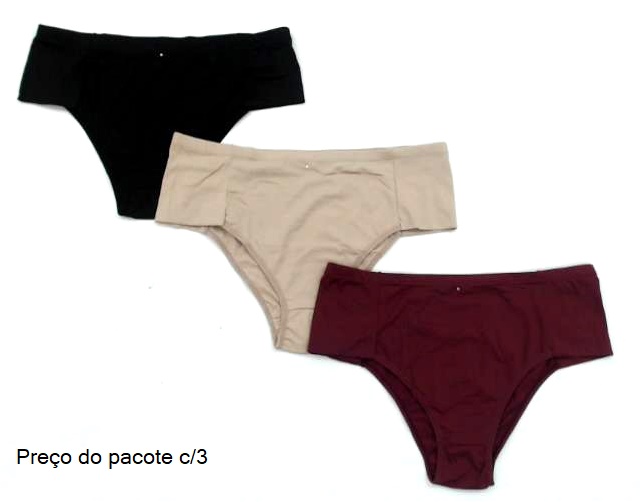 Tangão Lutestil Adulto Microfibra (c/3)