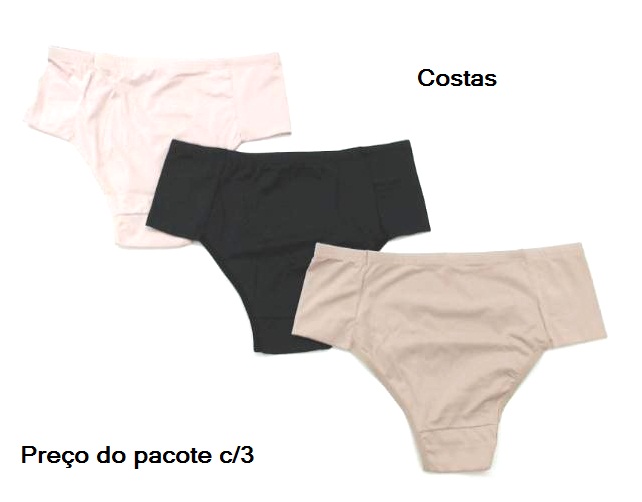 Tangão Lutestil Adulto Microfibra (c/3)