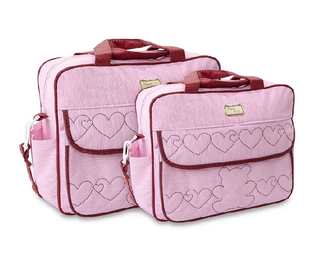 Kit-sacola Mavebaby Bebe Unissex Courino 2pçs