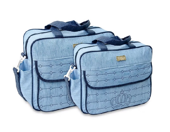 Kit-sacola Mavebaby Bebe Unissex Courino 2pçs