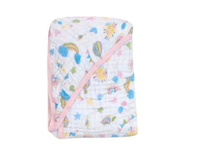 Toalha-fralda Karinho Bebe Unissex Algodão Sortida