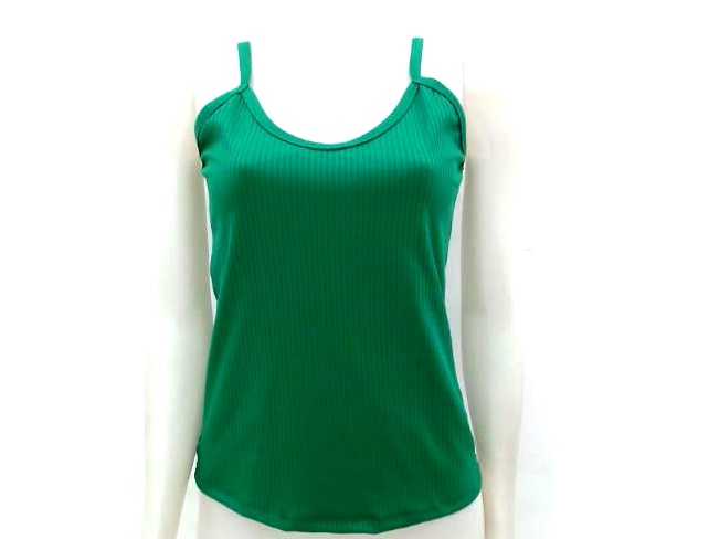 Blusa Lulian Adulto  Alça Poliéster Canelada