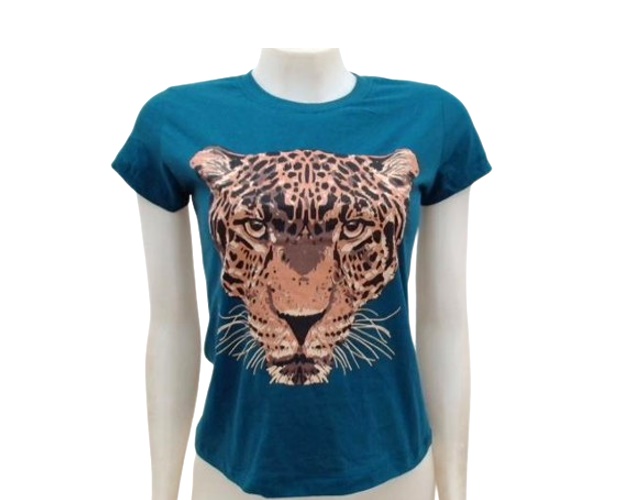 Blusa Alfadez Adulto  Manga Curta Malha