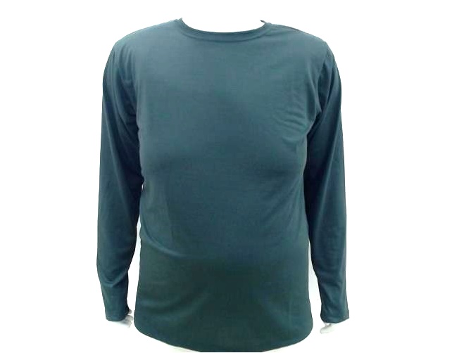 Camiseta Alfadez Adulto Extra Grande Manga Longa Malha Pv