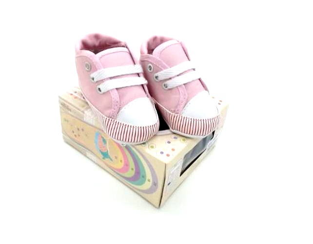 Tenis Bimbo Bebe Tecido Cadarço