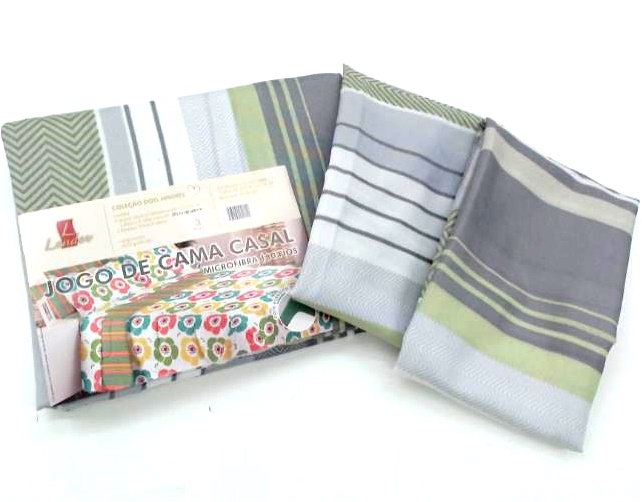 Jogo-cama Lender Casal C/ Elástico 1,88x1,38m