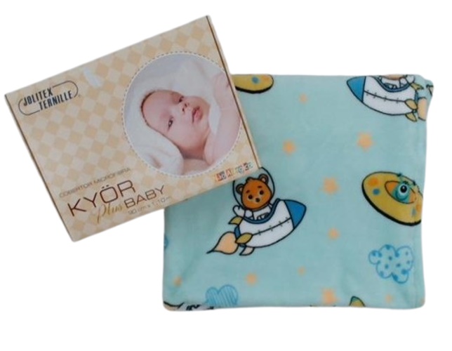 Cobertor Jolitex Bebe Kyor Masculino Caixa