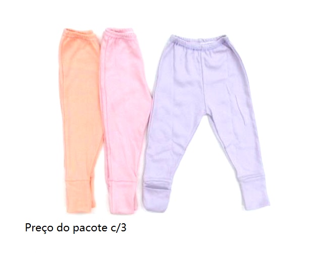 Mijão Timufy Bebe Suedine Pé Reversível (c/3)