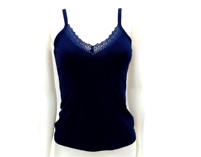 Blusa Armando Adulto Alça Viscolycra Renda