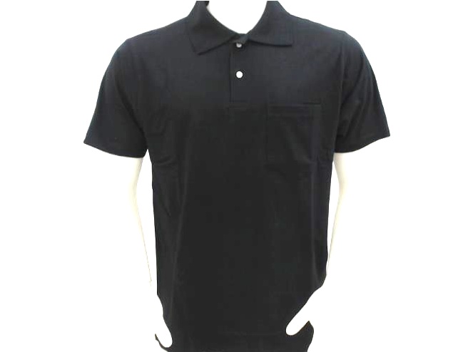 Polo Tsg Adulto Masculino Manga Curta Malha Bolso