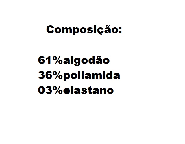 Meia Centopé Infantil  Algodão Soquete Sortida(c/3)