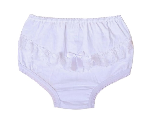 Calcinha Brando Bebe Algodão Renda Bunda Rica
