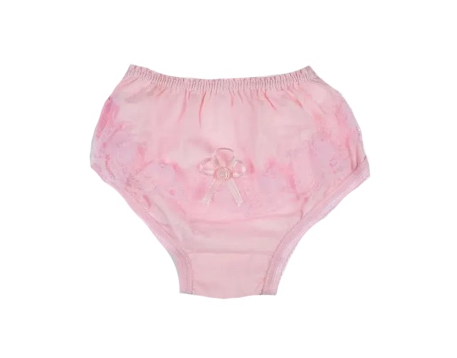 Calcinha Brando Bebe Algodão Renda Bunda Rica