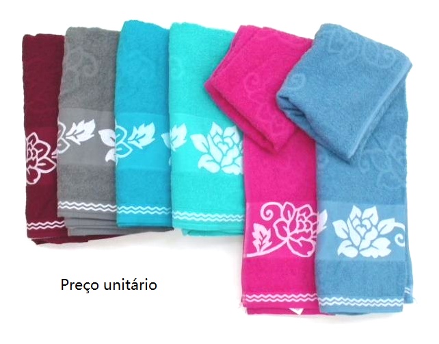 Toalha-banho Mafratex Adulto Felpuda Barcelona 150x74c