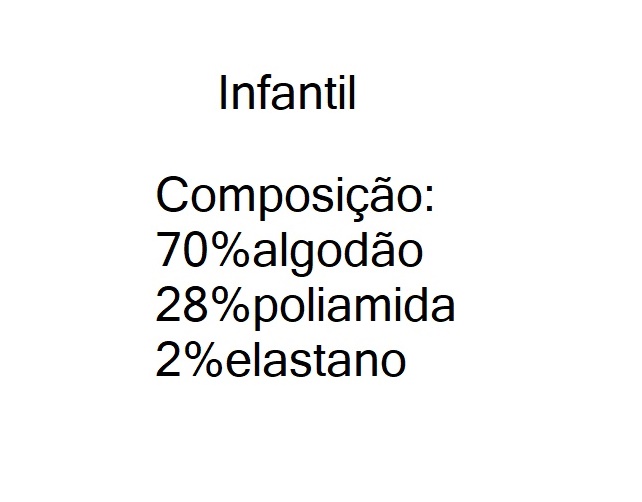 Meia Condeduck Infantil Algodão Sapatilha (c/3)