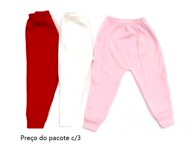 Mijão Timufy Bebe Feminina Suedine Sempé (c/3)