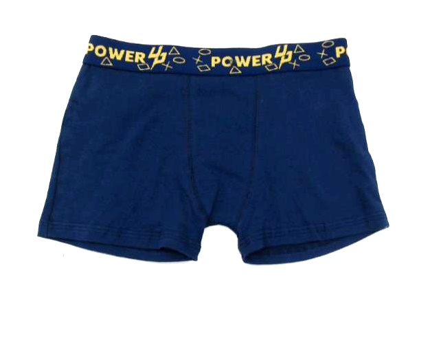 Cueca-boxer Power Infantil Cotton Elástico Personalizado